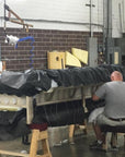 Uptown Sebastian No Regrets Grain Leather Couch High Back Made the USA