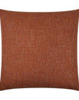Prelude Papaya Solid Orange Large Throw Pillow With Insert - Uptown Sebastian