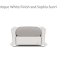 Reflections Wicker Crescent Sofa 7PC Lounge Set With Chairs and Tables - Uptown Sebastian