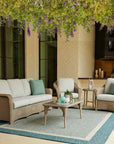 Reflections Wicker Lounge Chair With Sunbrella Cushions Lloyd Flanders - Uptown Sebastian