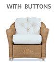 Reflections Wicker Patio Rocking Lounge Chair With Sunbrella Cushions - Uptown Sebastian