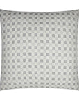 Suffolk Ivory Plaid Check Ivory Large Throw Pillow With Insert - Uptown Sebastian