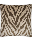 D.V. Kap Tanja Bark Animal Brown Large Throw Pillow With Insert