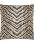 Tikeri Animal Tan Taupe Large Throw Pillow With Insert - Uptown Sebastian