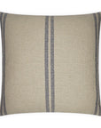 Vendella Jute Global Tan Taupe Large Throw Pillow With Insert - Uptown Sebastian