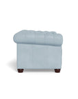Uptown Sebastian Victoria Leather Chesterfield Loveseat