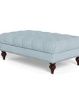 Victoria Leather Ottoman - Uptown Sebastian