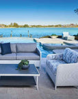 Visions Outdoor Sunbrella Replacement Cushions For Sofa Lloyd Flanders - Uptown Sebastian