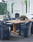 Weekend Retreat Dining Chair All Weather Wicker Lloyd Flanders - Uptown Sebastian