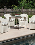 Weekend Retreat Dining Chair All Weather Wicker Lloyd Flanders - Uptown Sebastian