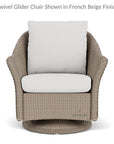 Weekend Retreat Dining Chair All Weather Wicker Lloyd Flanders - Uptown Sebastian
