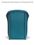 Weekend Retreat Dining Chair All Weather Wicker Lloyd Flanders - Uptown Sebastian