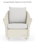 Lloyd Flanders Weekend Retreat Rocker Lounge Chair Set Table