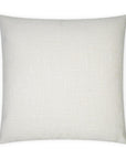 Zareen Vanilla Solid Textured Ivory Large Throw Pillow With Insert - Uptown Sebastian