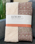 Boho Blush Washable Indoor-Outdoor Rug
