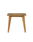 Lloyd Flanders Alpine Teak Wooden Square Outdoor End Table