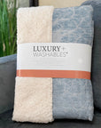 Fluid Drift Sky Washable Indoor-Outdoor Rug
