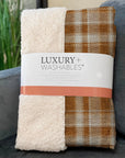 Still Bloom Orange Washable Indoor-Outdoor Rug