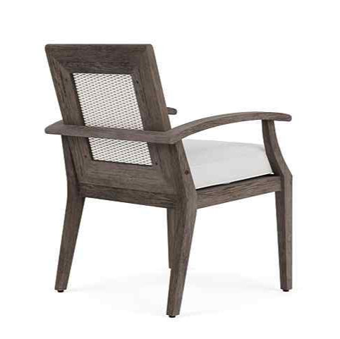 Lloyd Flanders Frontier Aluminum Outdoor Dining Armchair