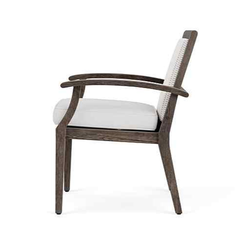 Lloyd Flanders Frontier Aluminum Outdoor Dining Armchair