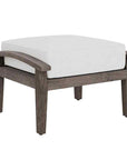 Lloyd Flanders Frontier Aluminum Outdoor Ottoman