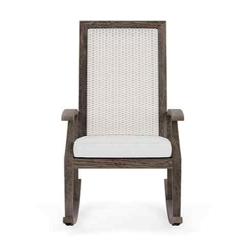 Frontier High Back Porch Outdoor Rocker-Outdoor Accent Chairs-Lloyd Flanders-LOOMLAN