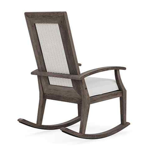 Frontier High Back Porch Outdoor Rocker-Outdoor Accent Chairs-Lloyd Flanders-LOOMLAN