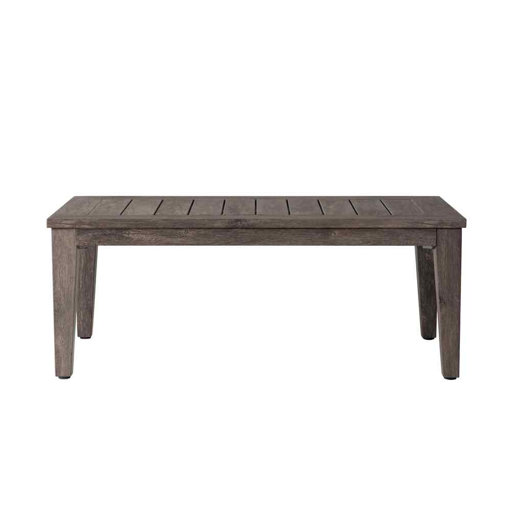 Lloyd Flanders Frontier Rectangular Outdoor Cocktail Table