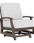 Frontier Spring Aluminum Outdoor Rocker-Outdoor Accent Chairs-Lloyd Flanders-LOOMLAN