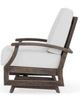 Frontier Spring Aluminum Outdoor Rocker-Outdoor Accent Chairs-Lloyd Flanders-LOOMLAN