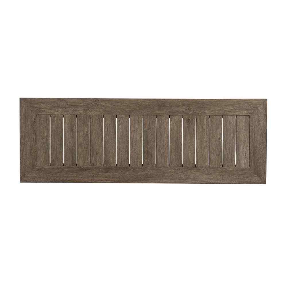 Lloyd Flanders Frontier Aluminum Outdoor Console Table