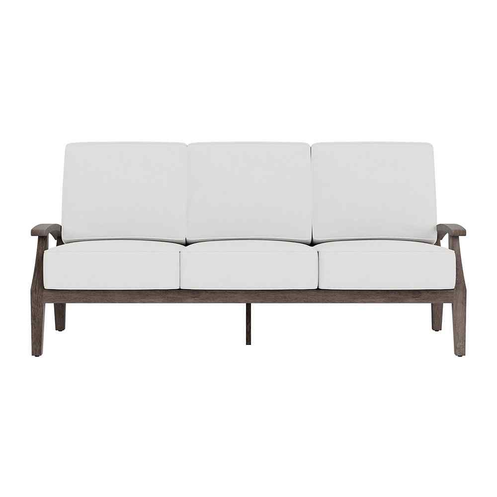 Lloyd Flanders Frontier Aluminum Outdoor Sofa