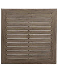 Frontier Square Umbrella Outdoor Dining Table