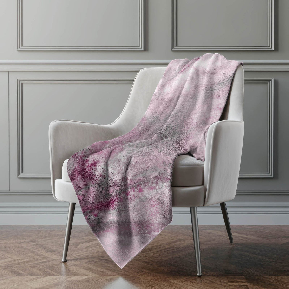 Watercolors 50" x 70" Throw Blanket -- view 10