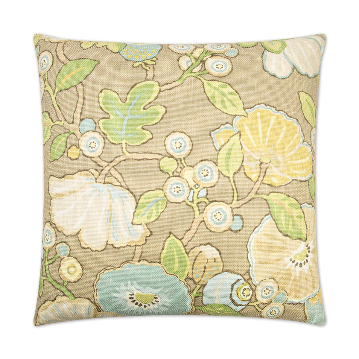 D.V. Kap Hip Dove Multi Color Throw Pillow With Insert