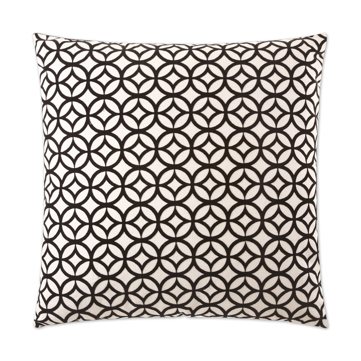 D.V. Kap Prisim Black Throw Pillow With Insert