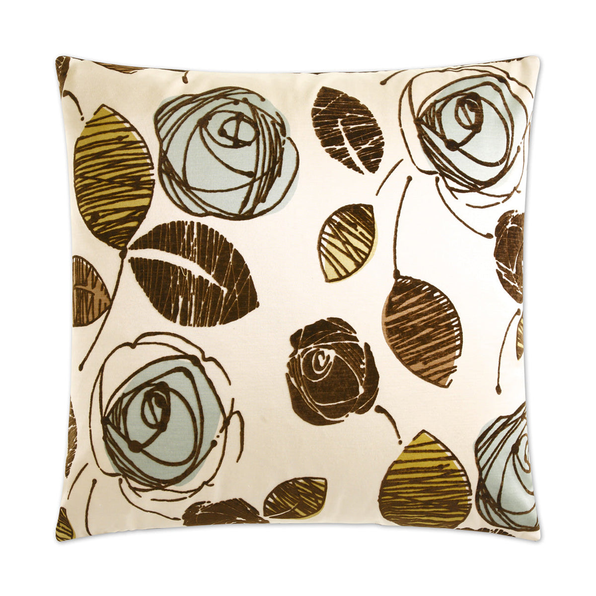 D.V. Kap Tory Multi Color Throw Pillow With Insert
