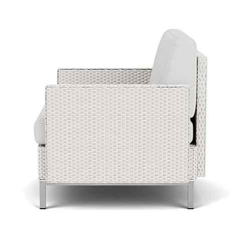 Elements Outdoor Lounge Chair with Loom Arms and Back