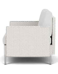 Elements Outdoor Lounge Chair with Loom Arms and Back