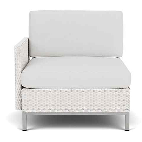 Elements Outdoor Lounge Chair with Loom Arm and Back