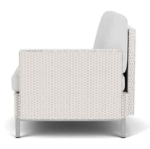 Elements Outdoor Lounge Chair with Loom Arm and Back
