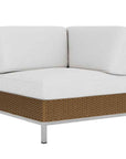 Elements Outdoor Corner Sectional with Loom Back