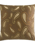 D.V. Kap Terme Brown Throw Pillow With Insert
