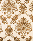 D.V. Kap Tavoos Gold Throw Pillow With Insert