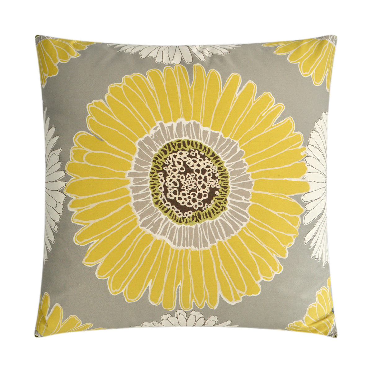 D.V. Kap Sunshine Yellow Throw Pillow With Insert