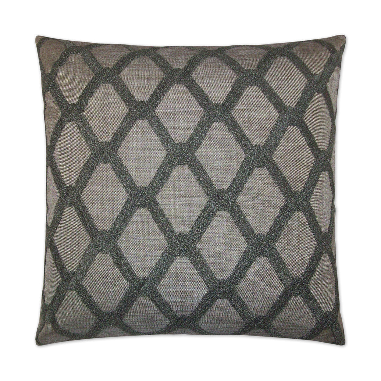 D.V. Kap Intertwine Grey Throw Pillow With Insert