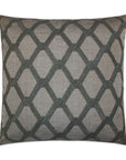 D.V. Kap Intertwine Grey Throw Pillow With Insert
