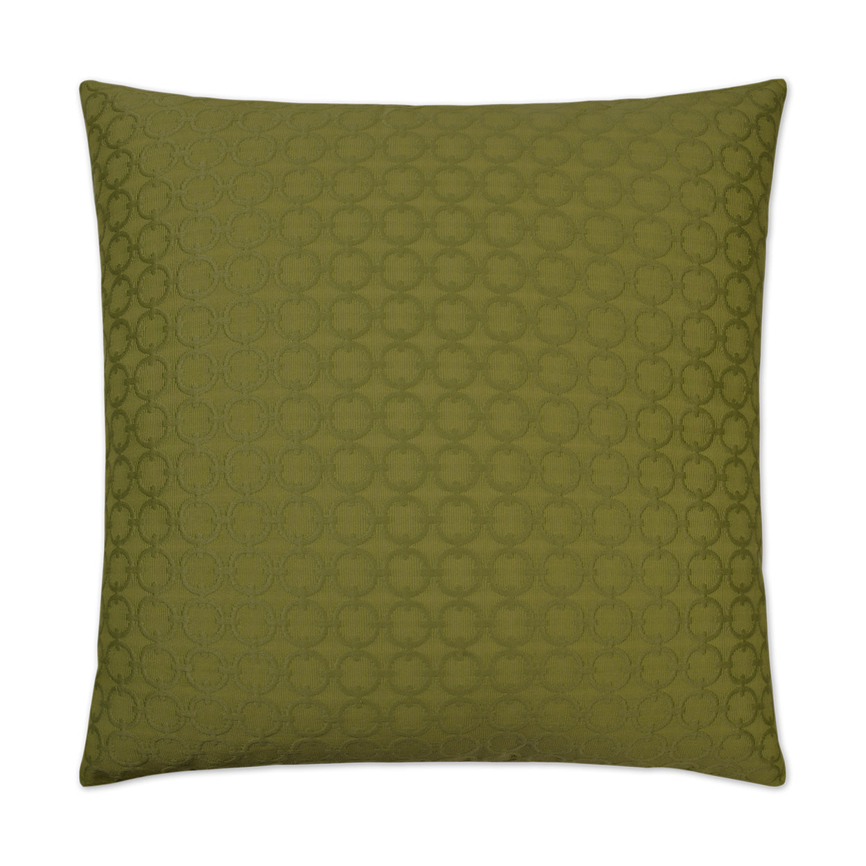 D.V. Kap Full Circle Green Throw Pillow With Insert