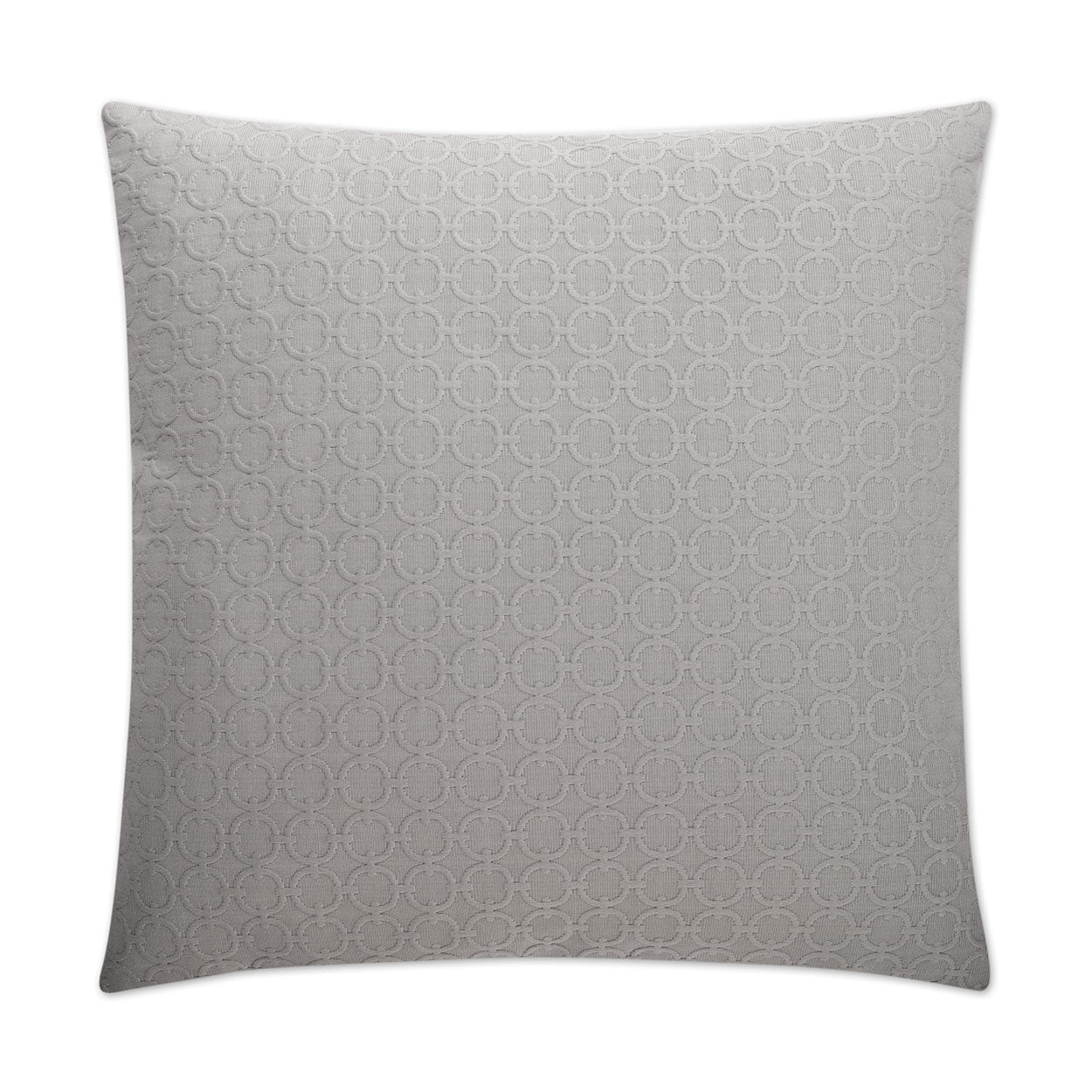 D.V. Kap Full Circle Grey Throw Pillow With Insert