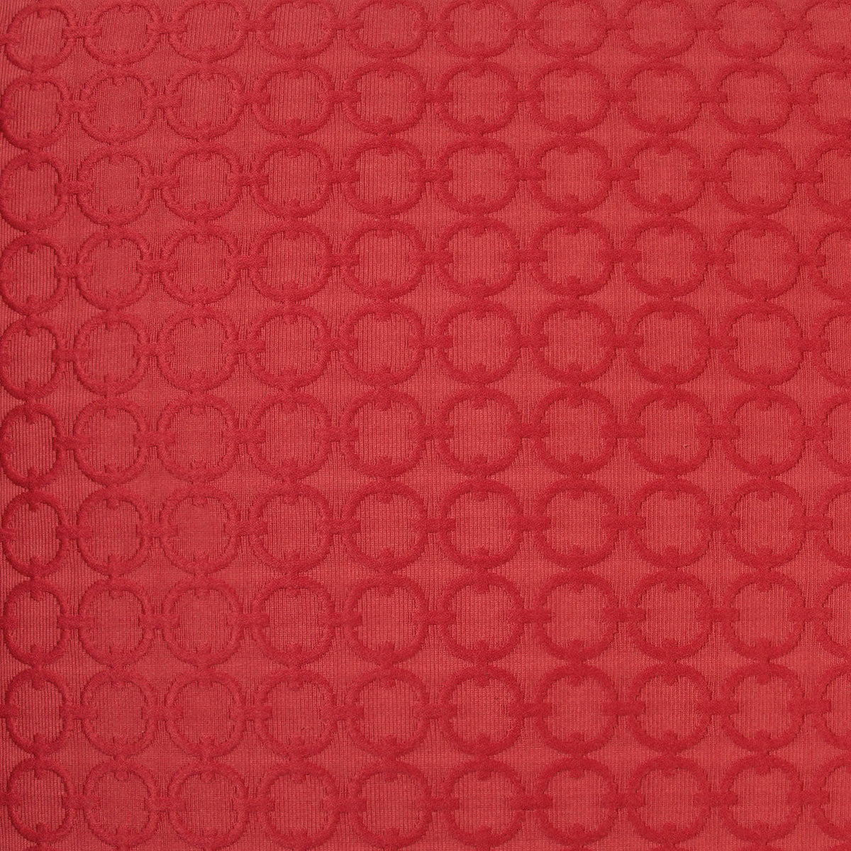D.V. Kap Full Circle Red Throw Pillow With Insert